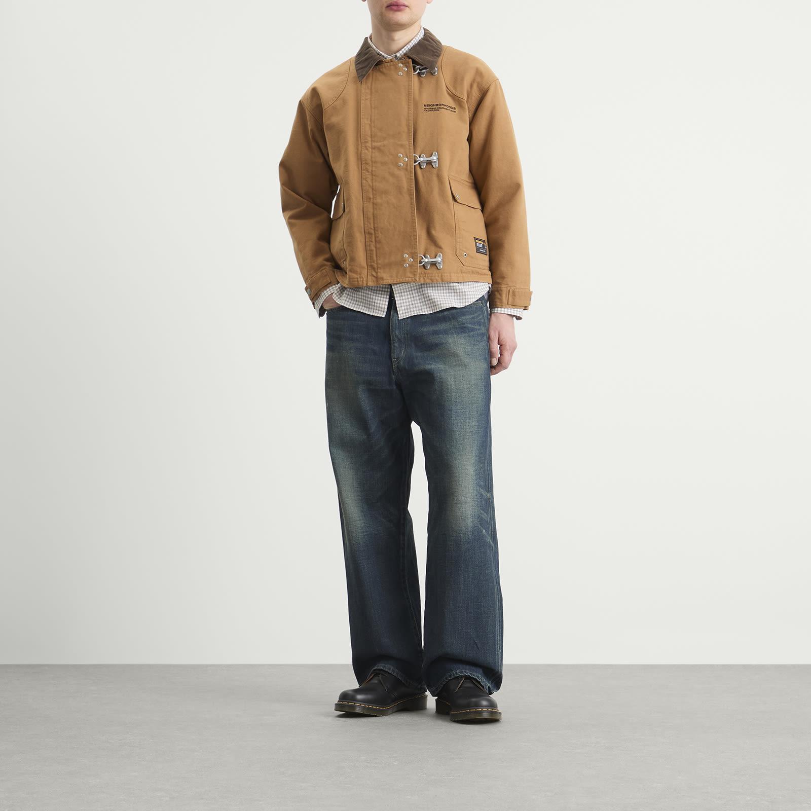 Neighborhood Washed Denim Dp Wide Jeans in Blue for Men | Lyst