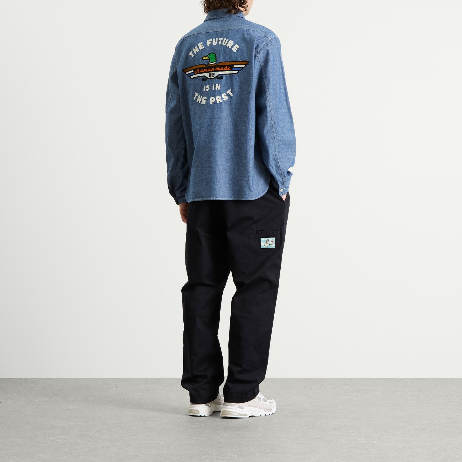 Human Made Chambray Shirt in Blue for Men | Lyst