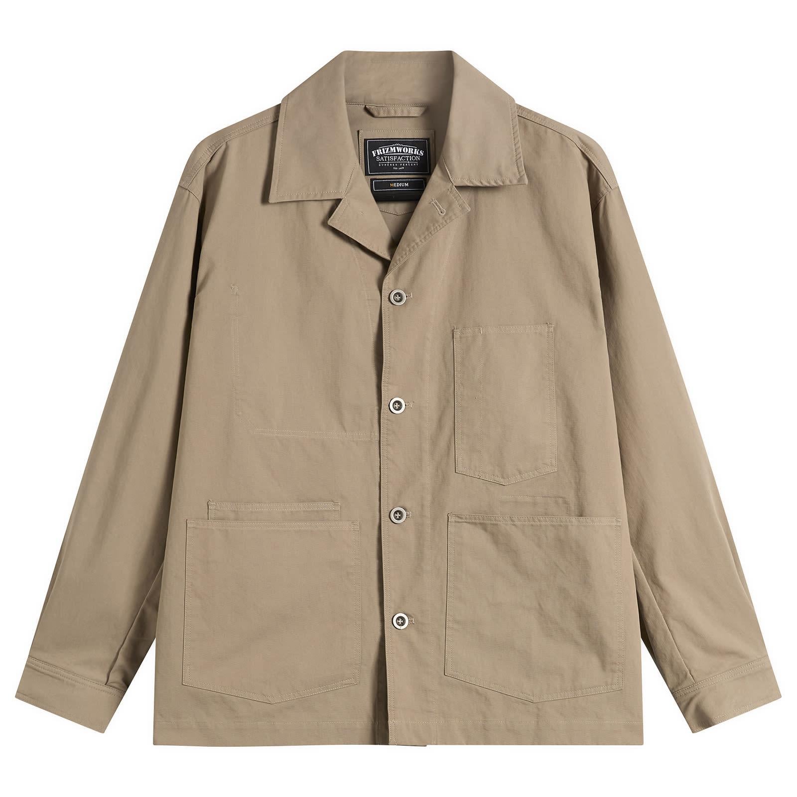 FRIZMWORKS Relaxed Coverall Jacket in Natural for Men | Lyst UK