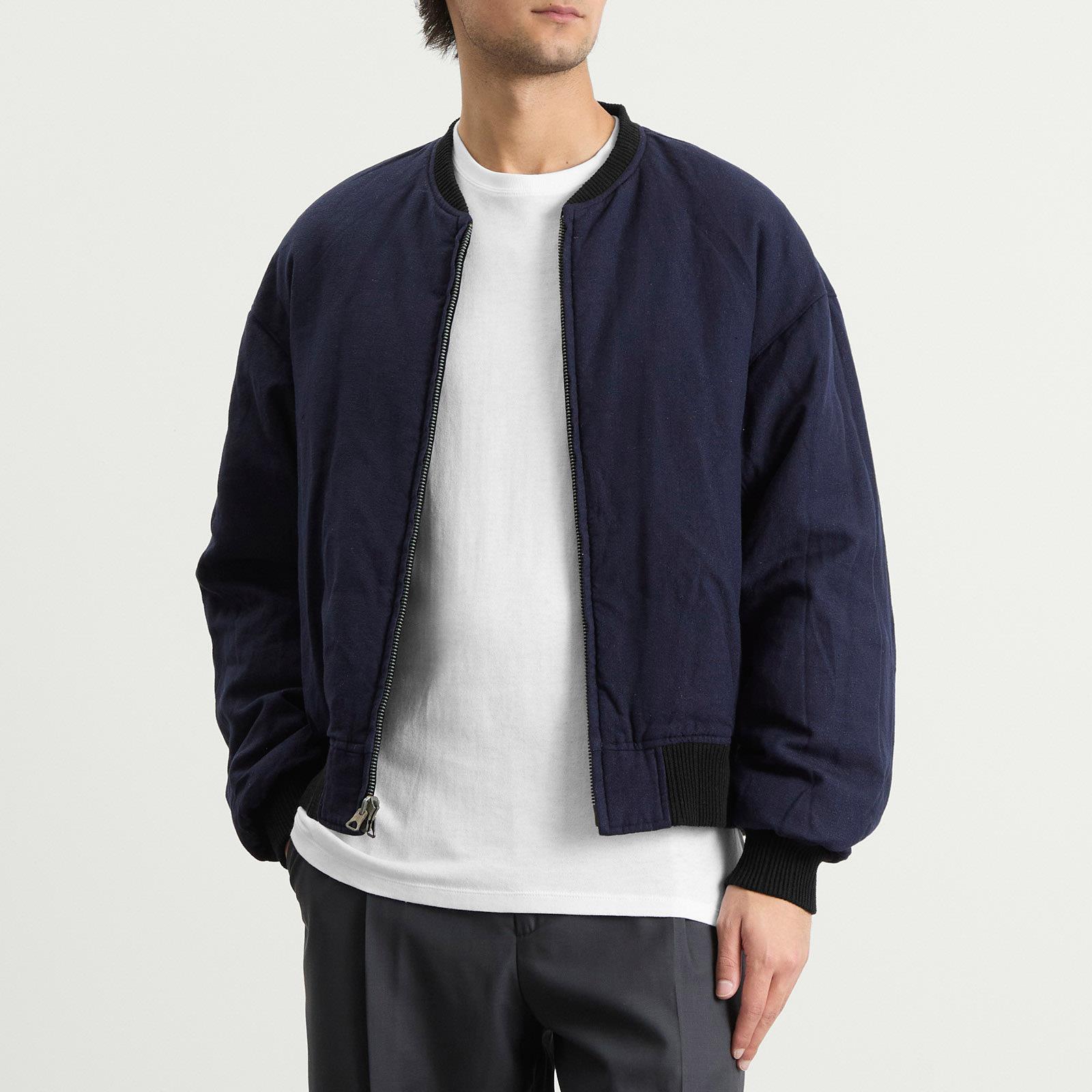 Visvim Gunner Down Jacket in Black for Men | Lyst