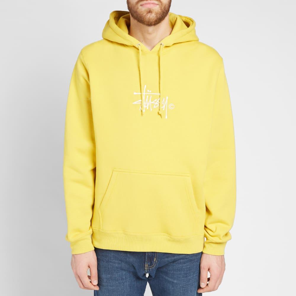 stussy basic copyright applique hood