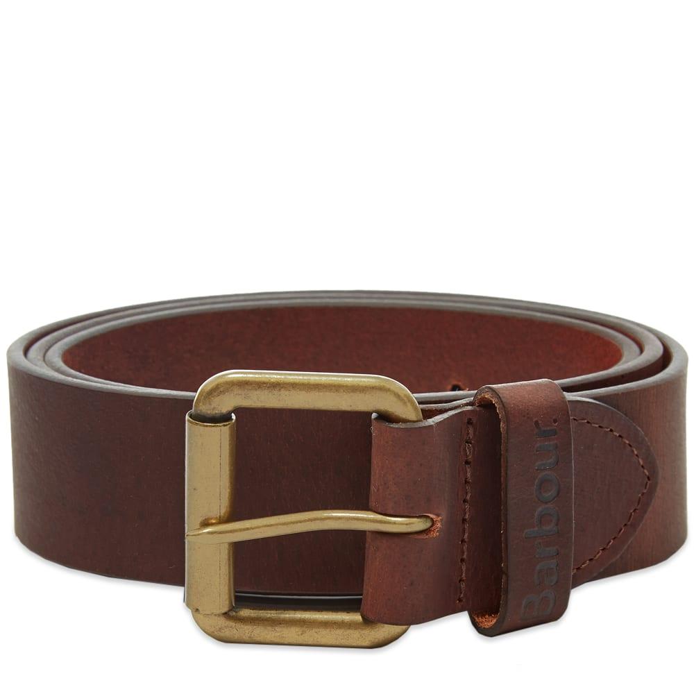 Barbour Matt Leather Belt Brown for Men Save 2 Lyst