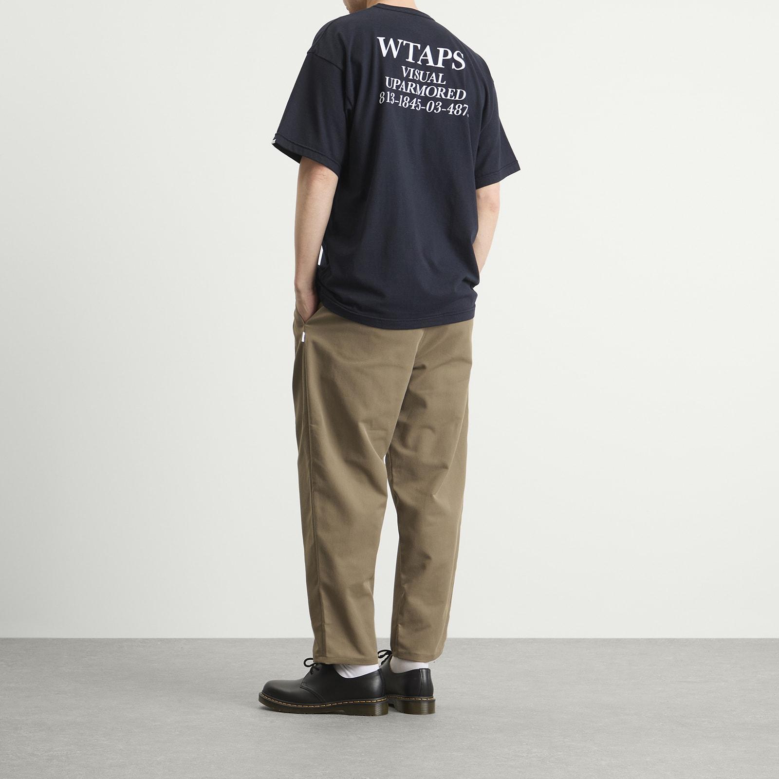 WTAPS Academy Back Logo T-Shirt in Blue for Men | Lyst