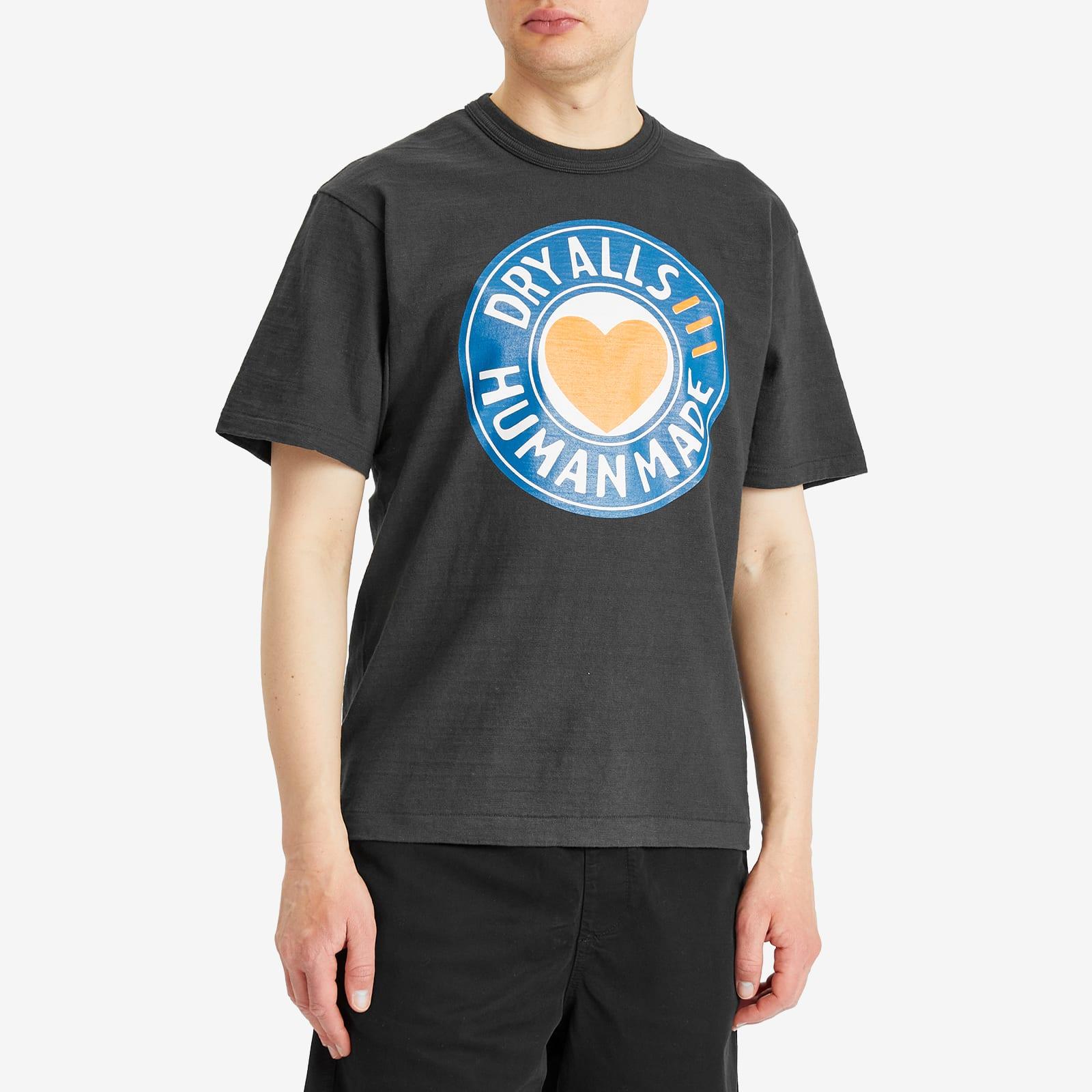 Human Made Circle Graphic T-Shirt in Black for Men | Lyst