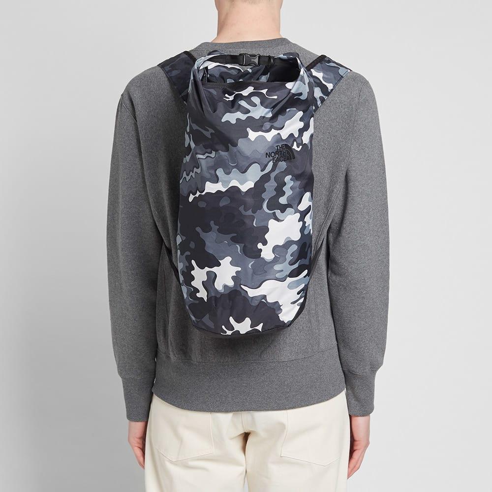 the north face roll top backpack