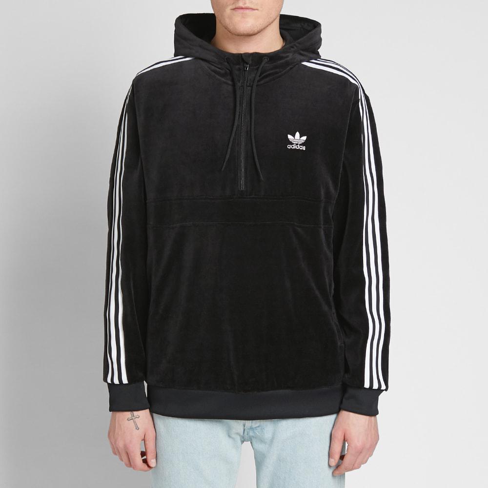 adidas cozy half zip