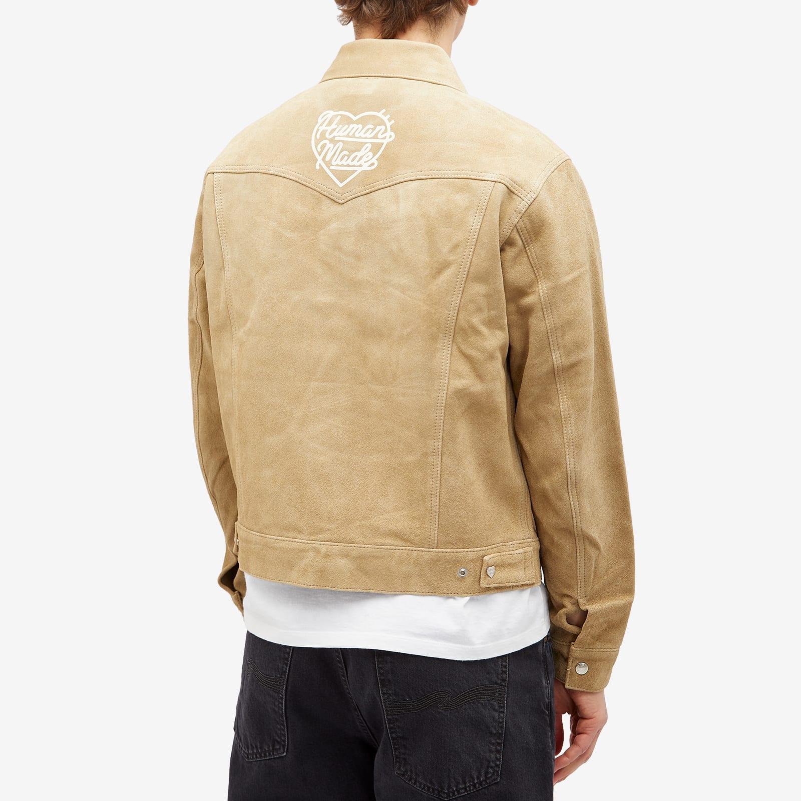 Human Made スエードジャケット Human Made Suede Leather Jacket in Natural for Men | Lyst