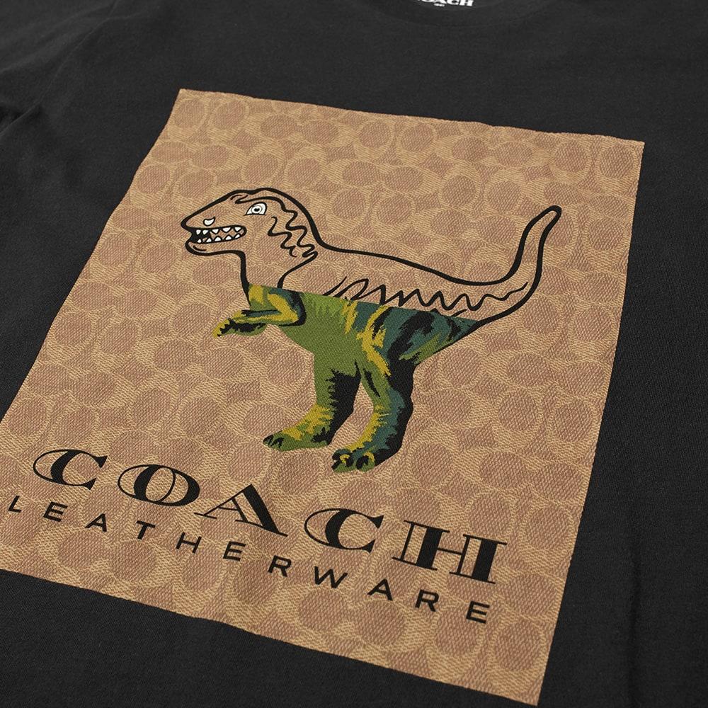 COACH Signature Logo Rexy Tee in Black for Men | Lyst