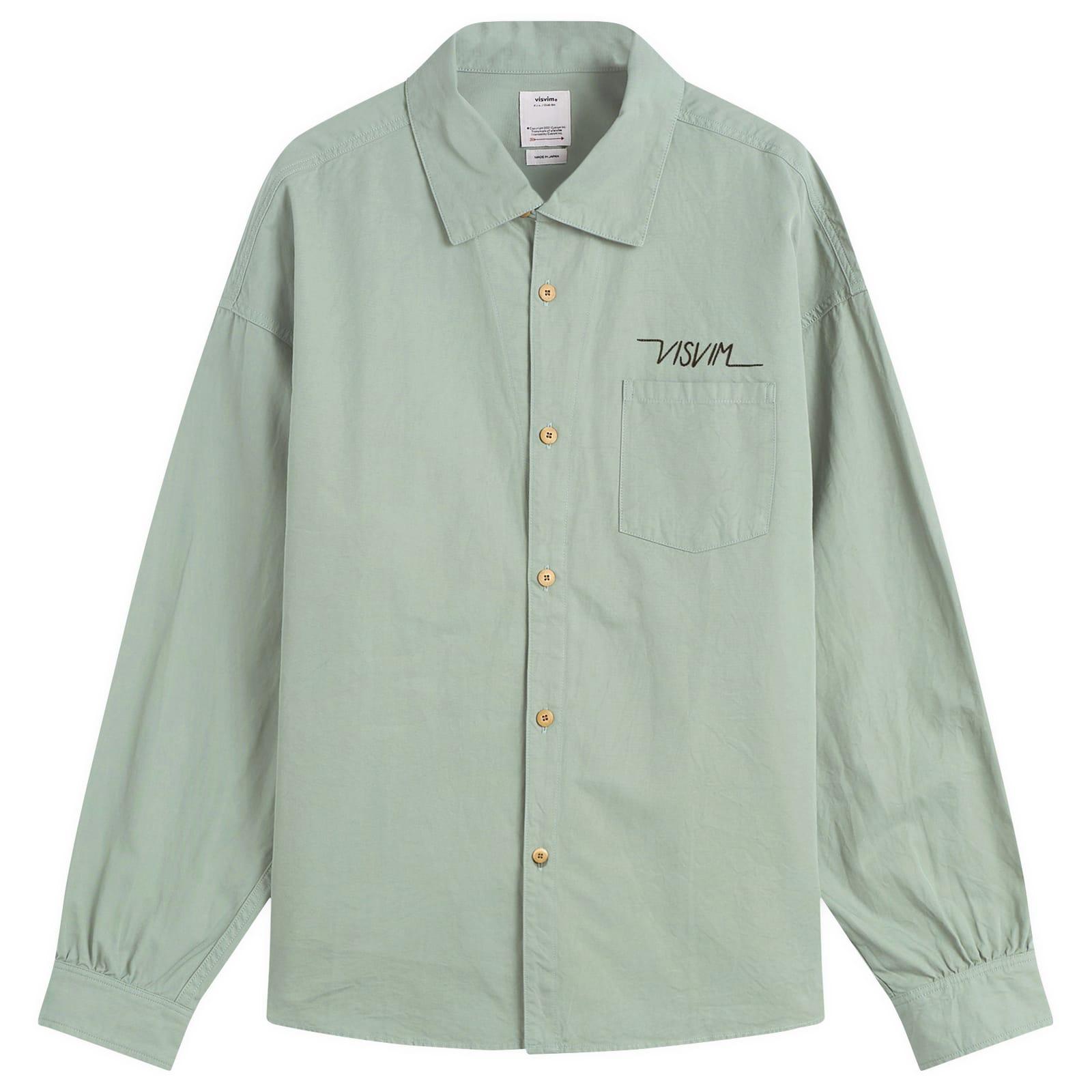 Visvim Palmer Shirt in Green for Men | Lyst