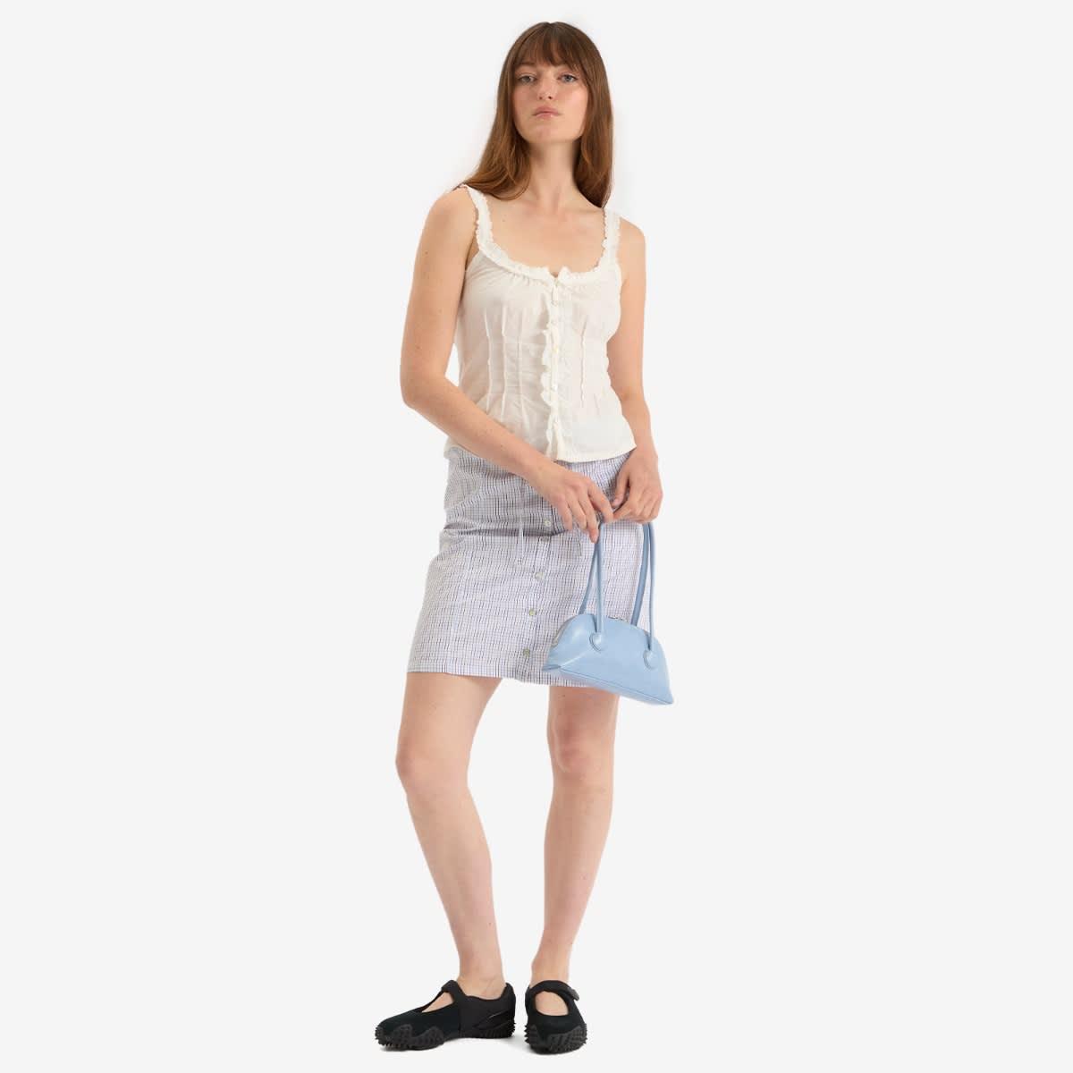 【関税込み】Fruity Booty ホワイト Broderie スコート Broderie Mini Dress – Fruity Booty