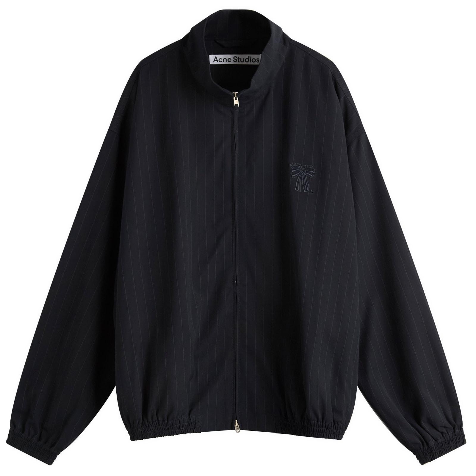 Acne Studios Olandios Vis Pinstripe Blouson in Black for Men | Lyst