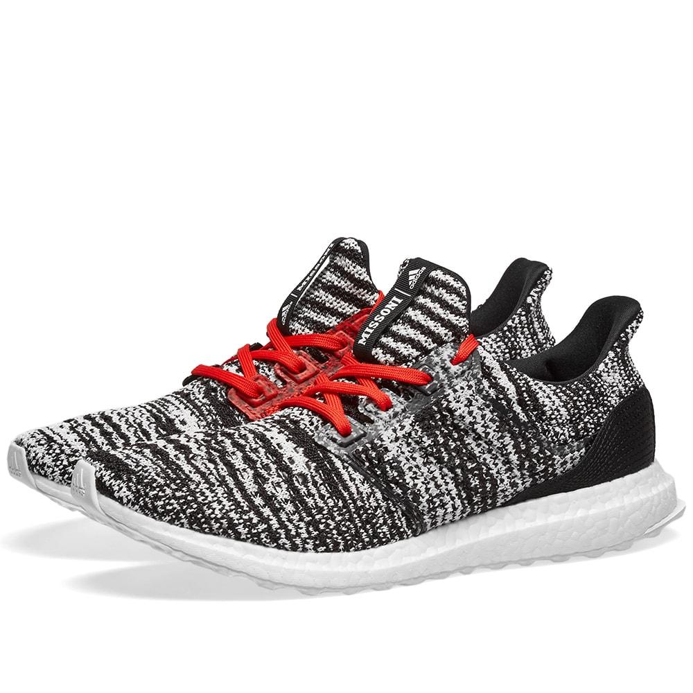 adidas Rubber X Missoni Ultra Boost Clima in Black, White & Red (Black) for  Men - Lyst
