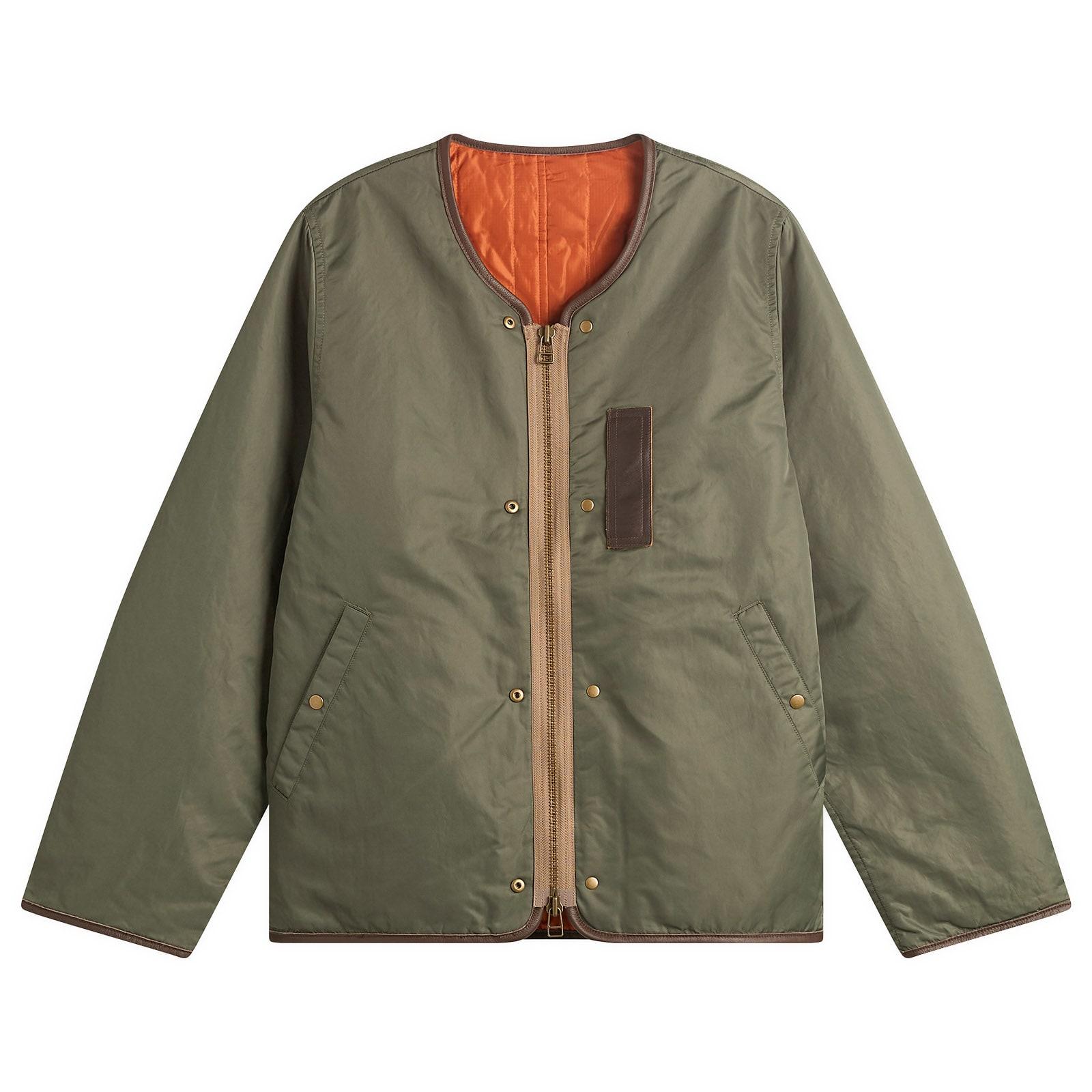 【美品】デーモン着 FRIZMWORKS リバーシブル MA-1 ジャケット frizmworks-Olive-Reversible-Ma