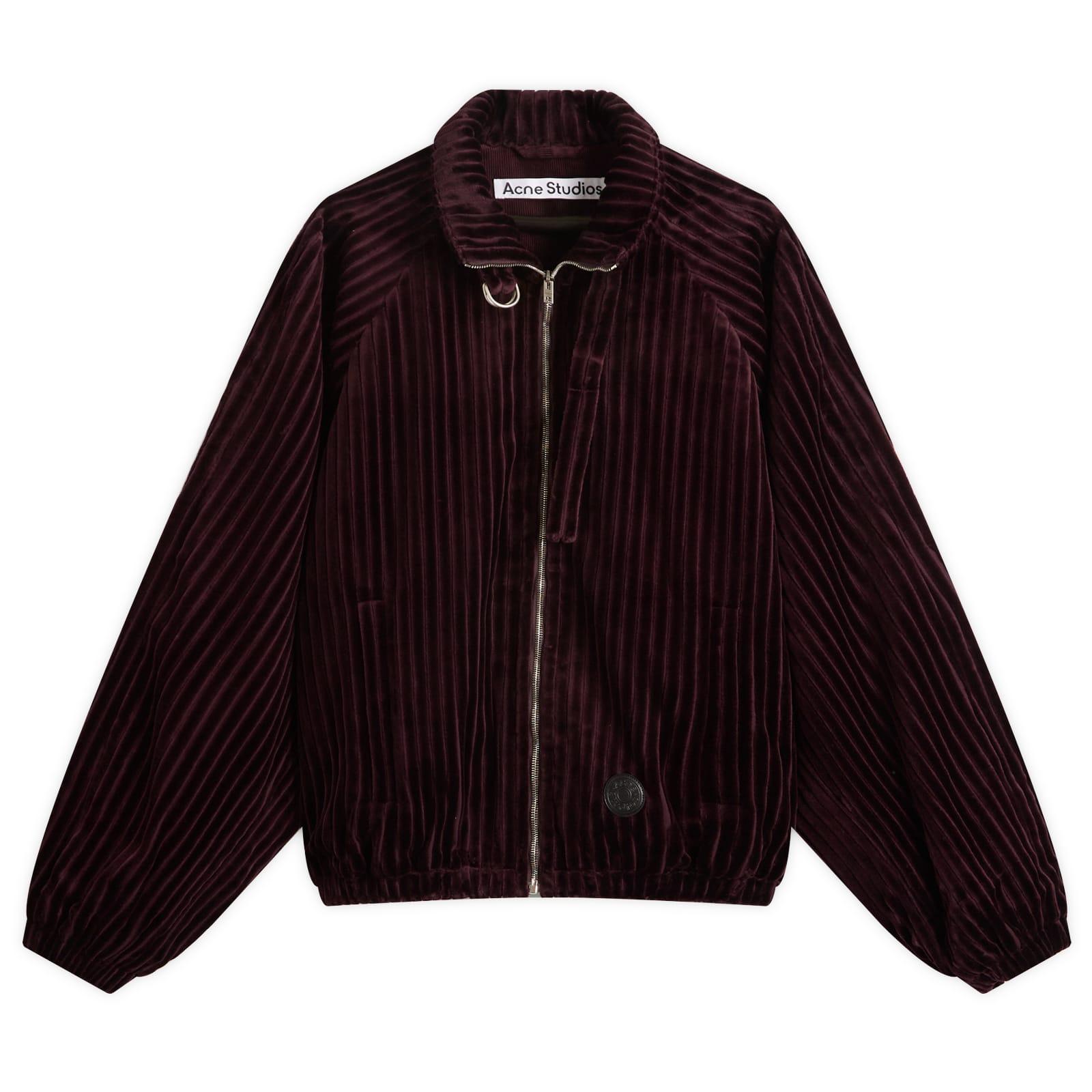 Acne Studios Otrake Jumbo Cord Bomber Jacket in Purple for Men | Lyst