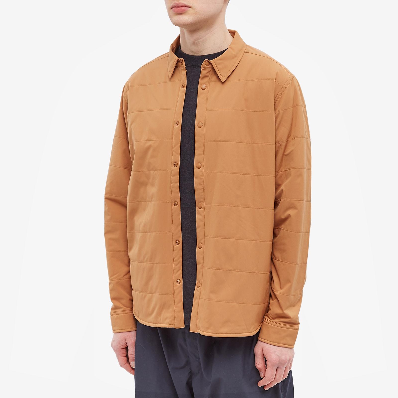 Snow Peak Flexible Insulated Overshirt in Brown for Men | Lyst Canada