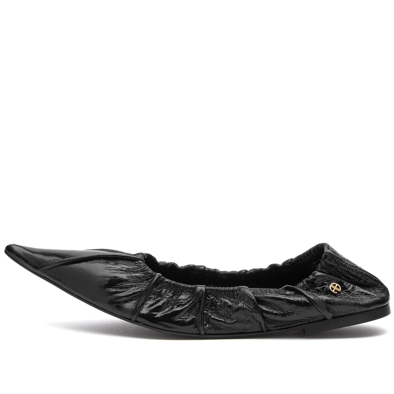 Anine Bing Nadine Flat Pumps in Black Lyst