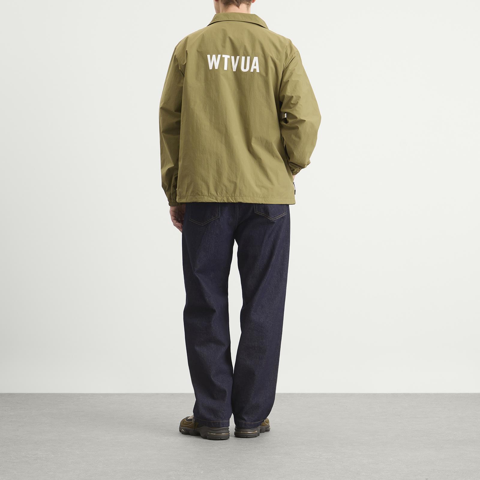 WTAPS Pertex Logo Track Jacket in Green for Men | Lyst