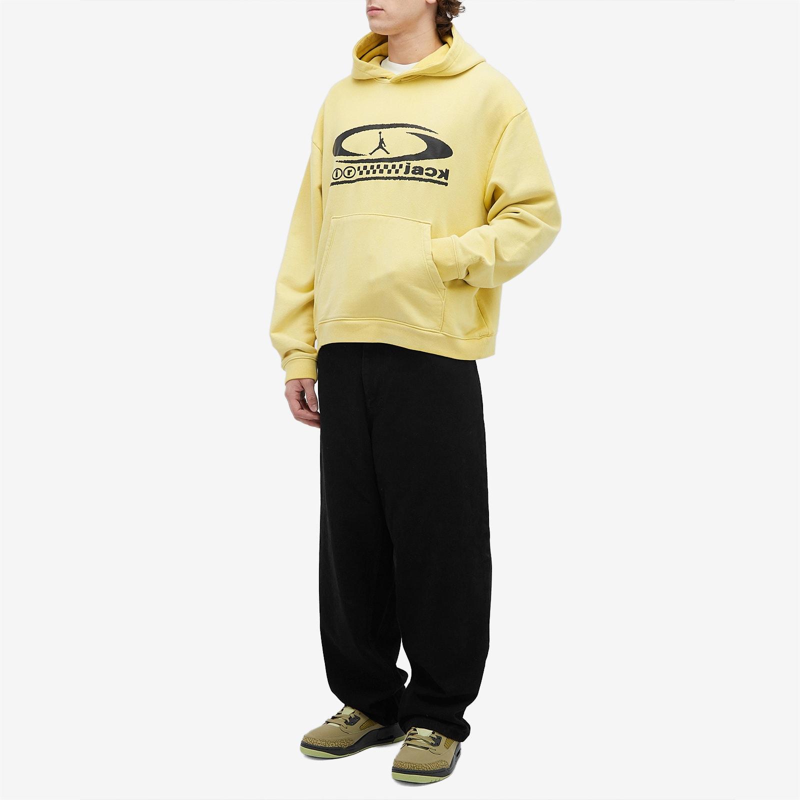 nike cactus jack hoodie yellow