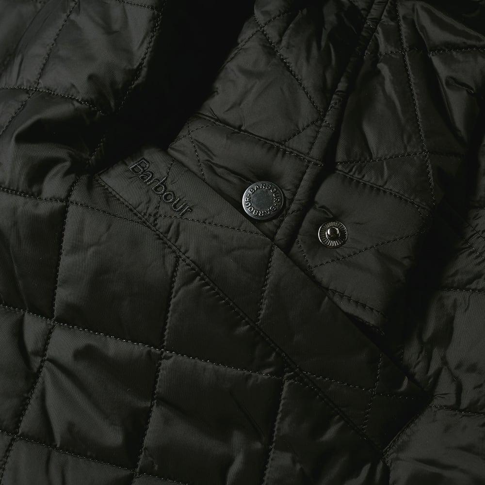 barbour trough quilted jacket