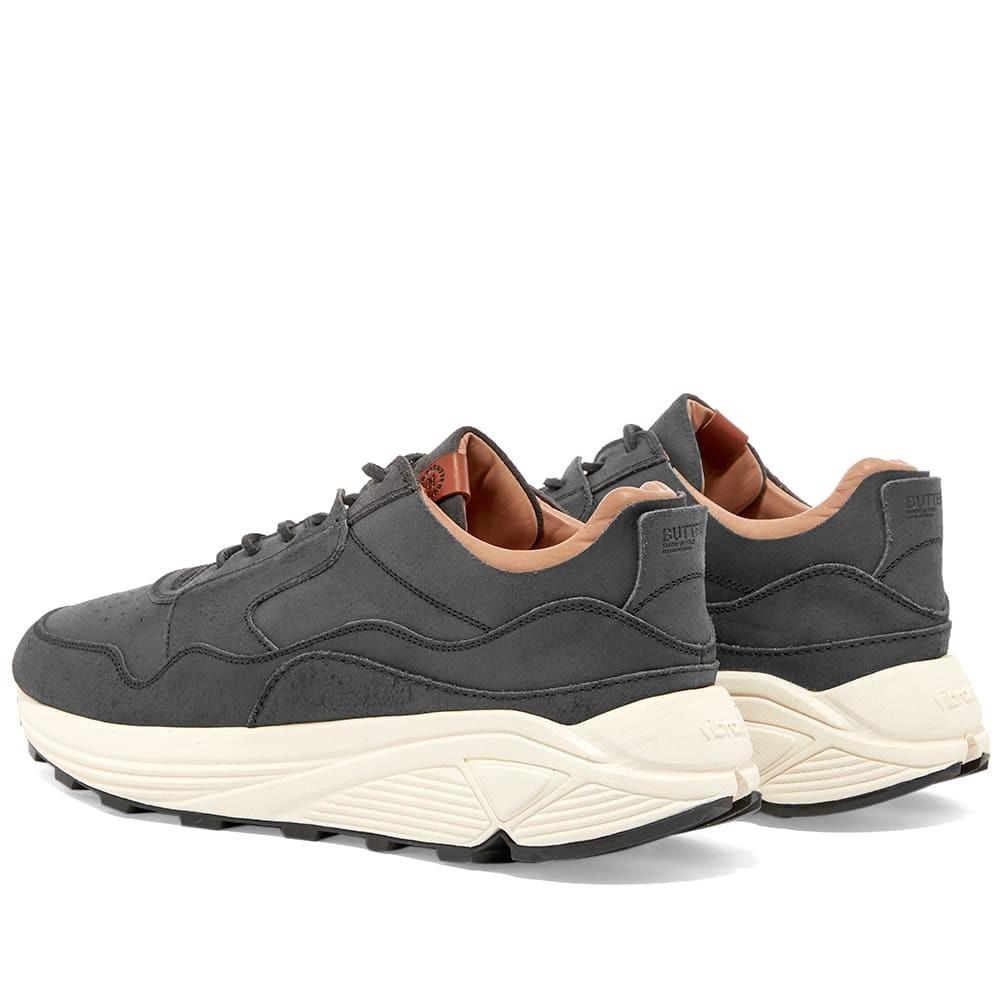 Buttero Leather Vinci Chunky Sneaker in Black for Men - Lyst
