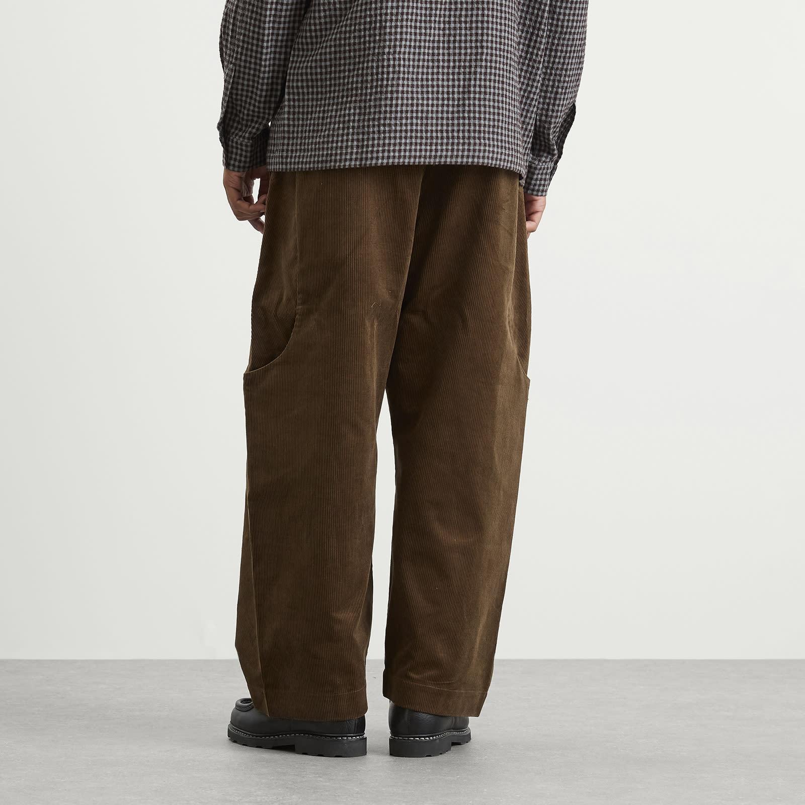 SAGE NATION Malay Cord Trouser in Brown for Men | Lyst