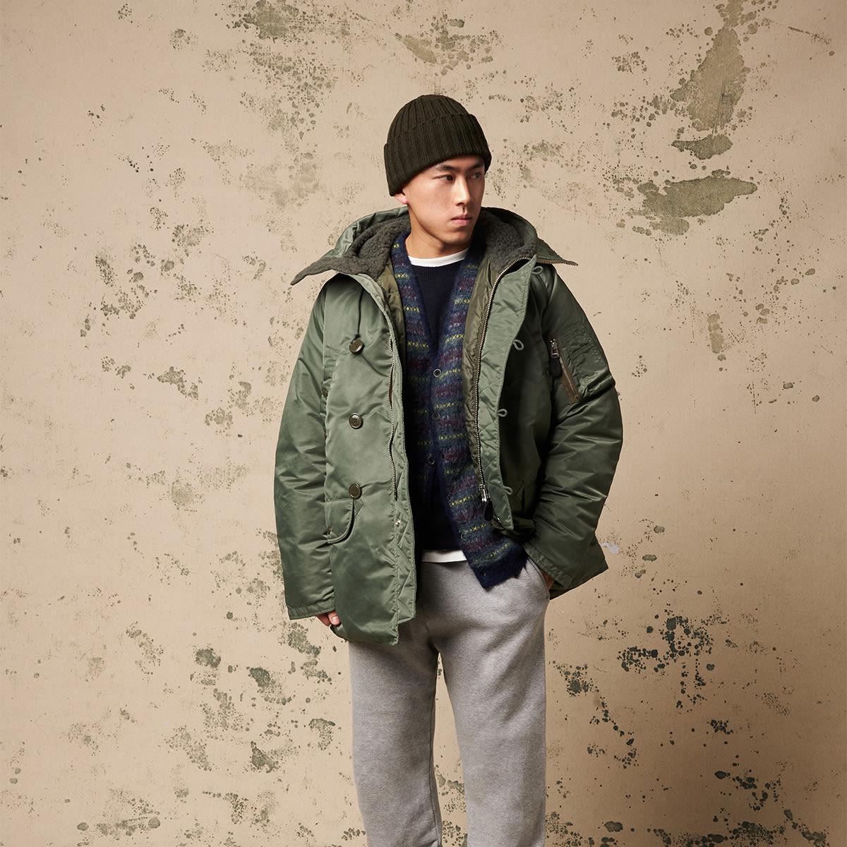 Beams Plus Mil Type N-3B Down Jacket in Green for Men | Lyst Beams Plus Mil Type N-3B Down Jacket in Green for Men | Lyst