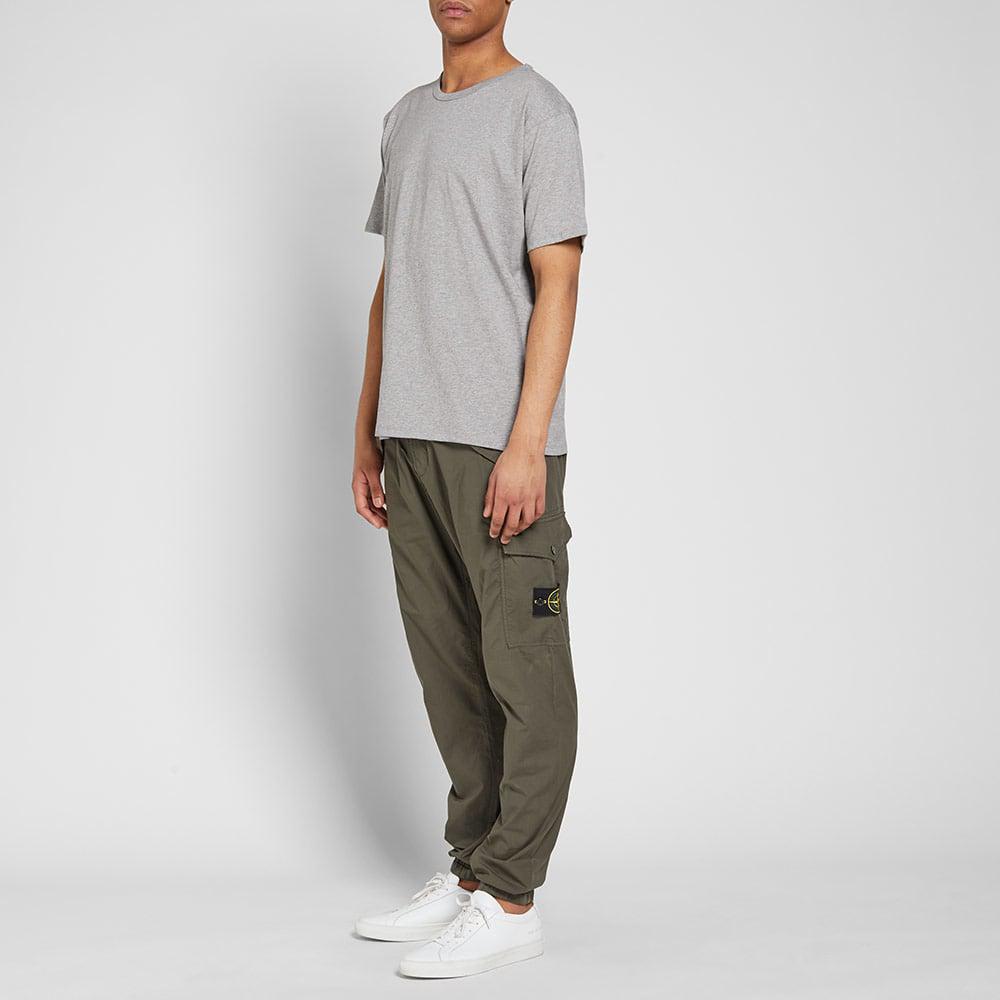 stone island parachute cotton cargo pant