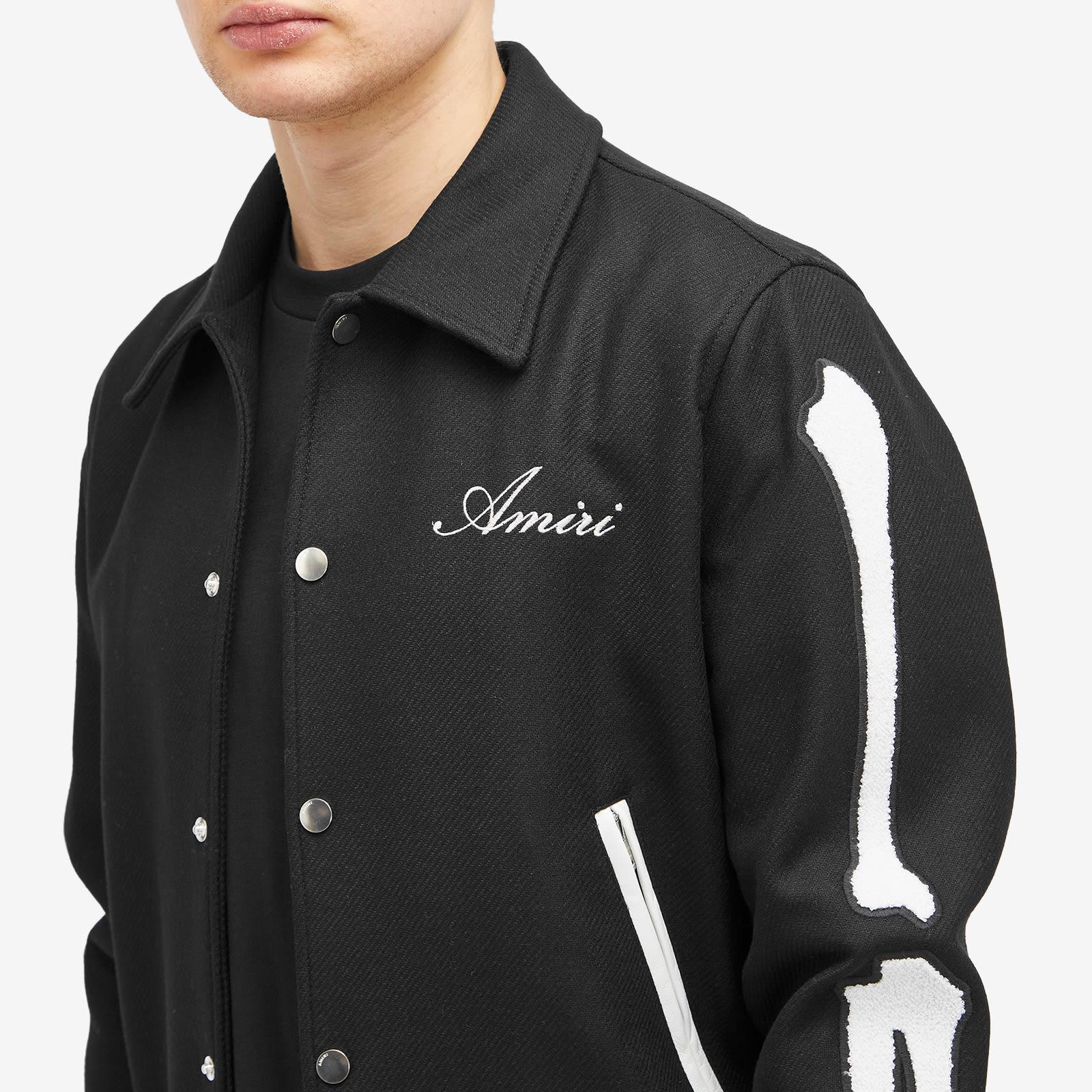 ☆レア☆AMIRI LEATHER BONES VARSITY JACKET46