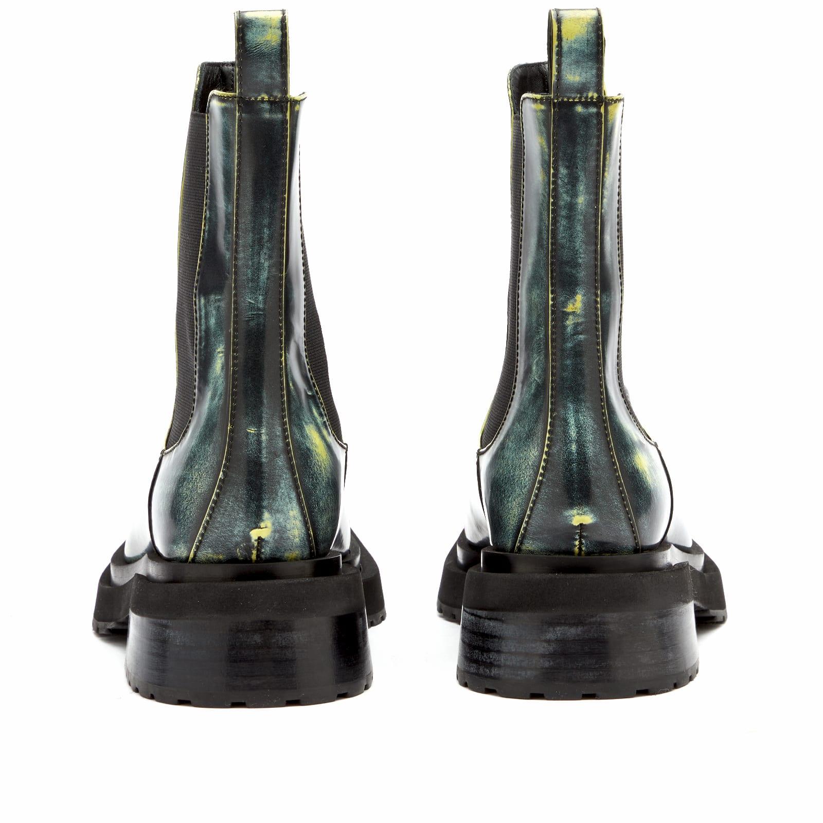 Eckhaus Latta Mike elasticated side-panel boots - Black