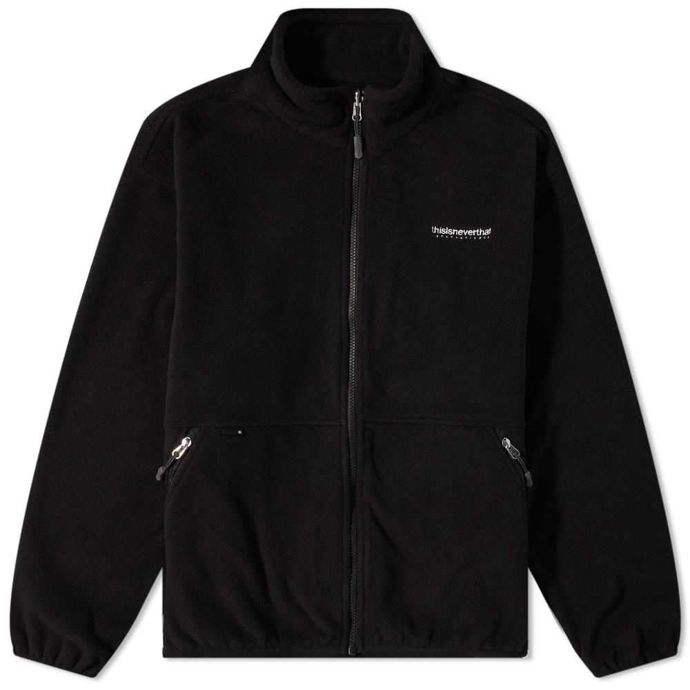 thisisneverthat Intl. Fleece Jacket in Black for Men | Lyst