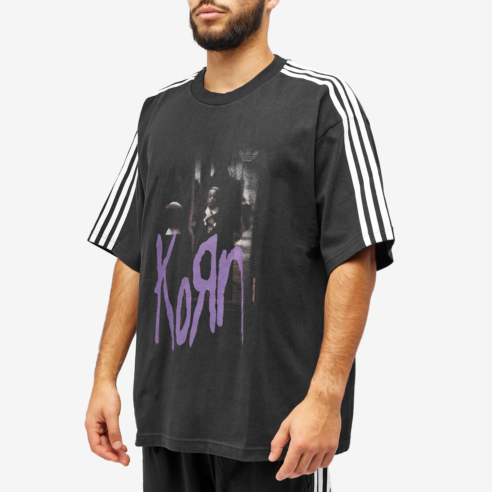 adidas X Korn Graphic T-shirt in Black for Men | Lyst