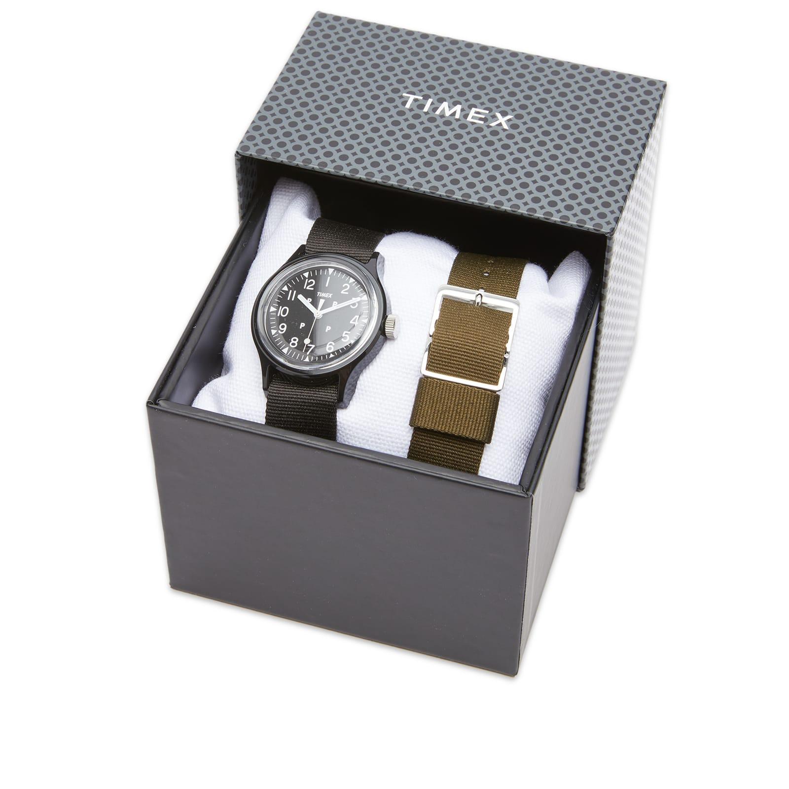 Pop Trading Co. X Timex Mk1 36mm Watch in Black for Men | Lyst