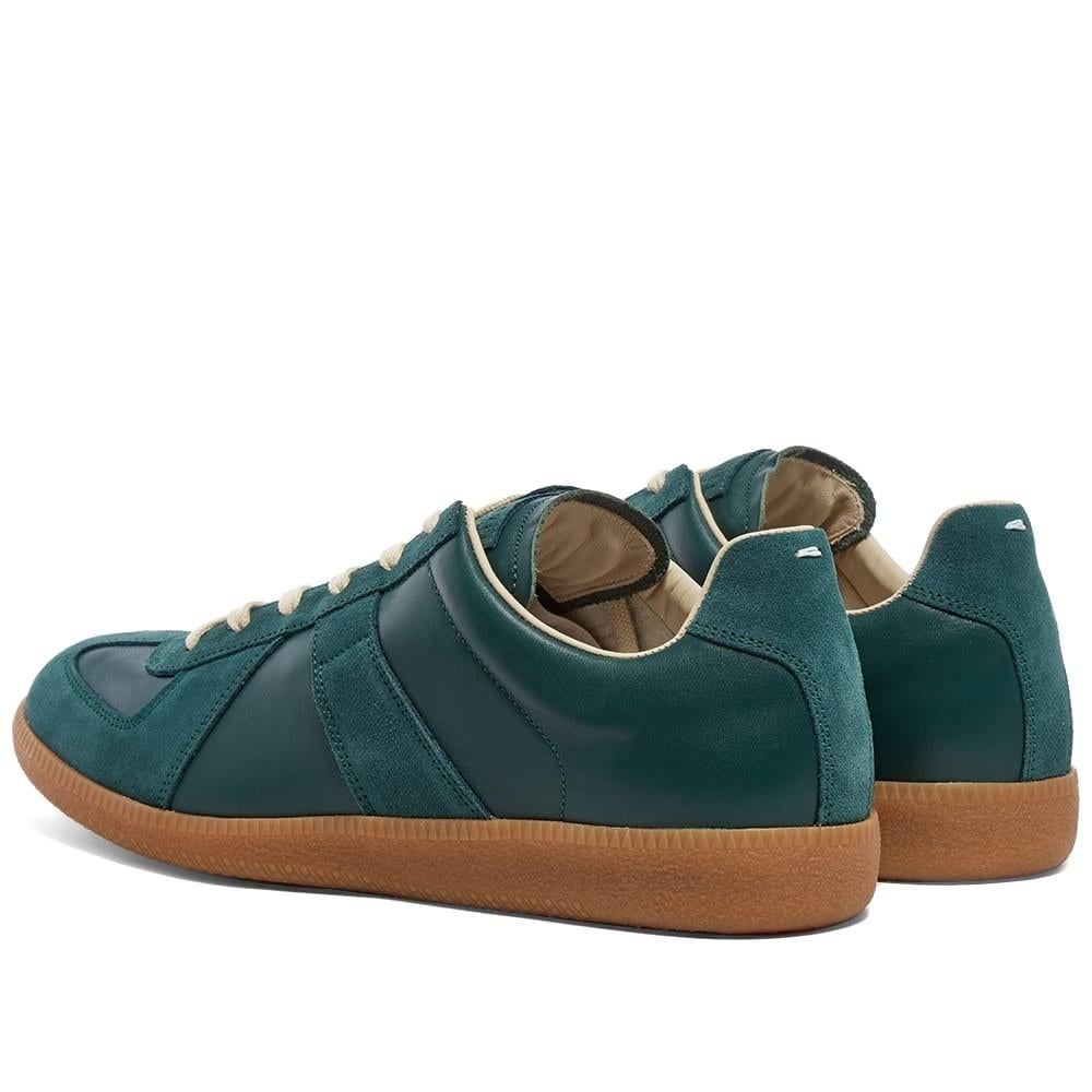 Maison Margiela Leather 22 Classic Replica Sneaker in Deep Jade (Green) for  Men - Lyst