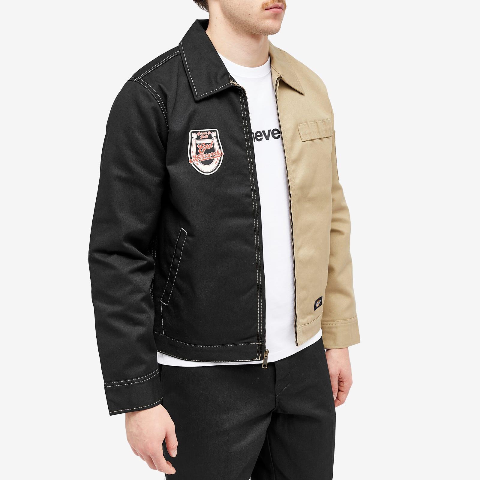 Dickies End. X 'Motorworks' Eisenhower Jacket in Black for Men