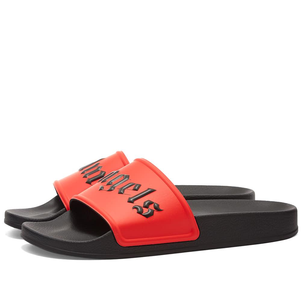 Palm Angels Pool Slide in Red for Men - Lyst