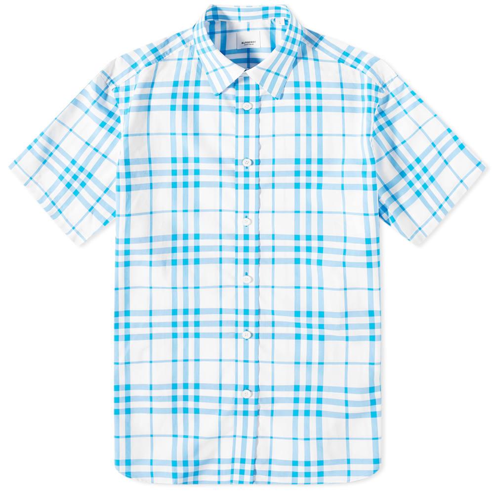 Burberry Check Short-Sleeve Shirt