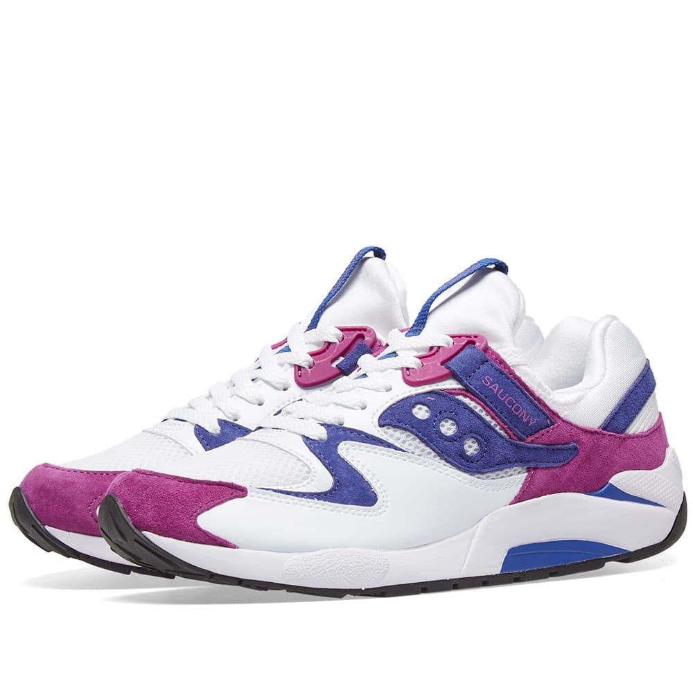saucony grid 8000 marroni