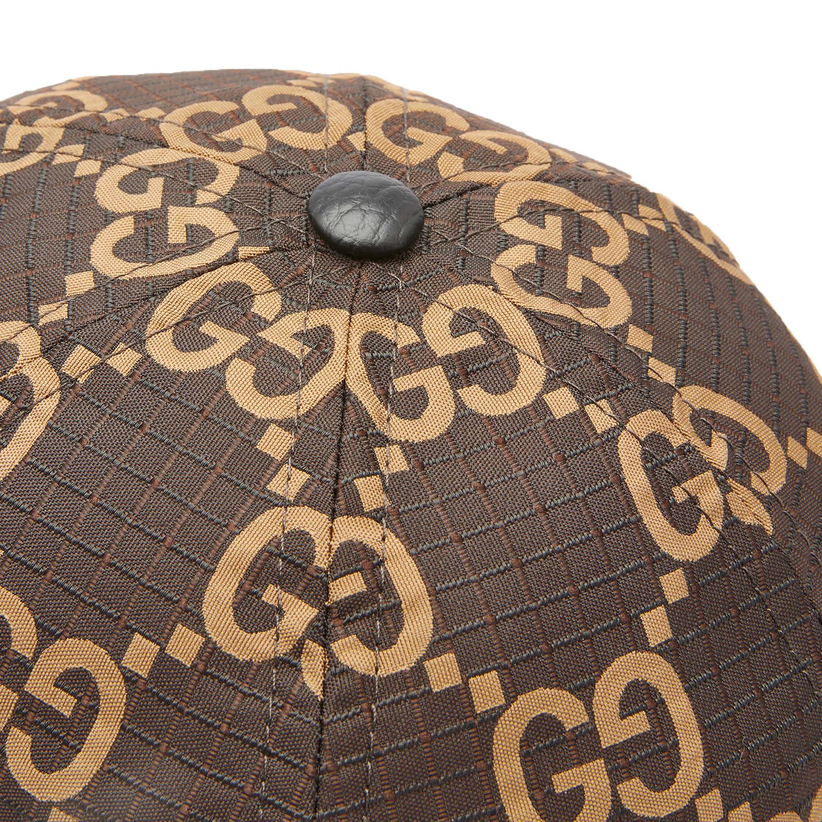Brown Gucci Patterned Cap Gucci GG Patterned Brown Trucker Cap | Watches Prime main image 3
