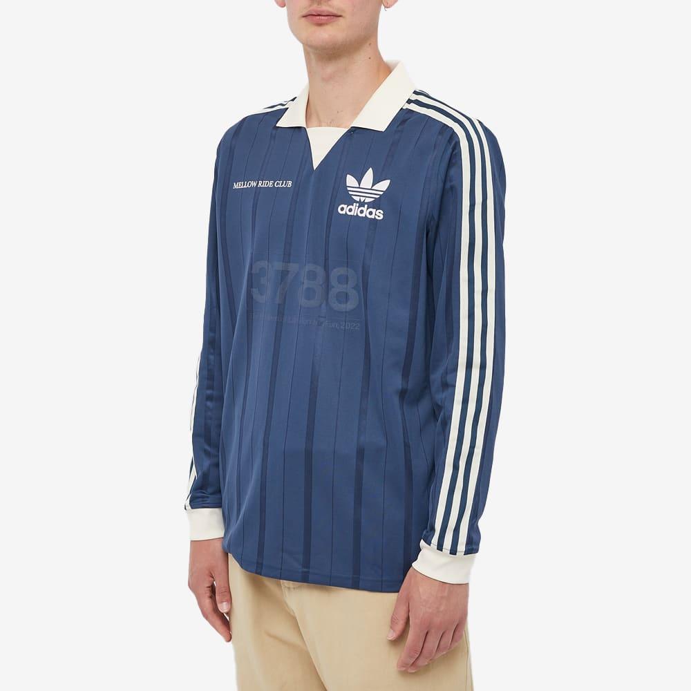 adidas Long Sleeve Mellow Ride Club T-shirt in Blue for Men | Lyst