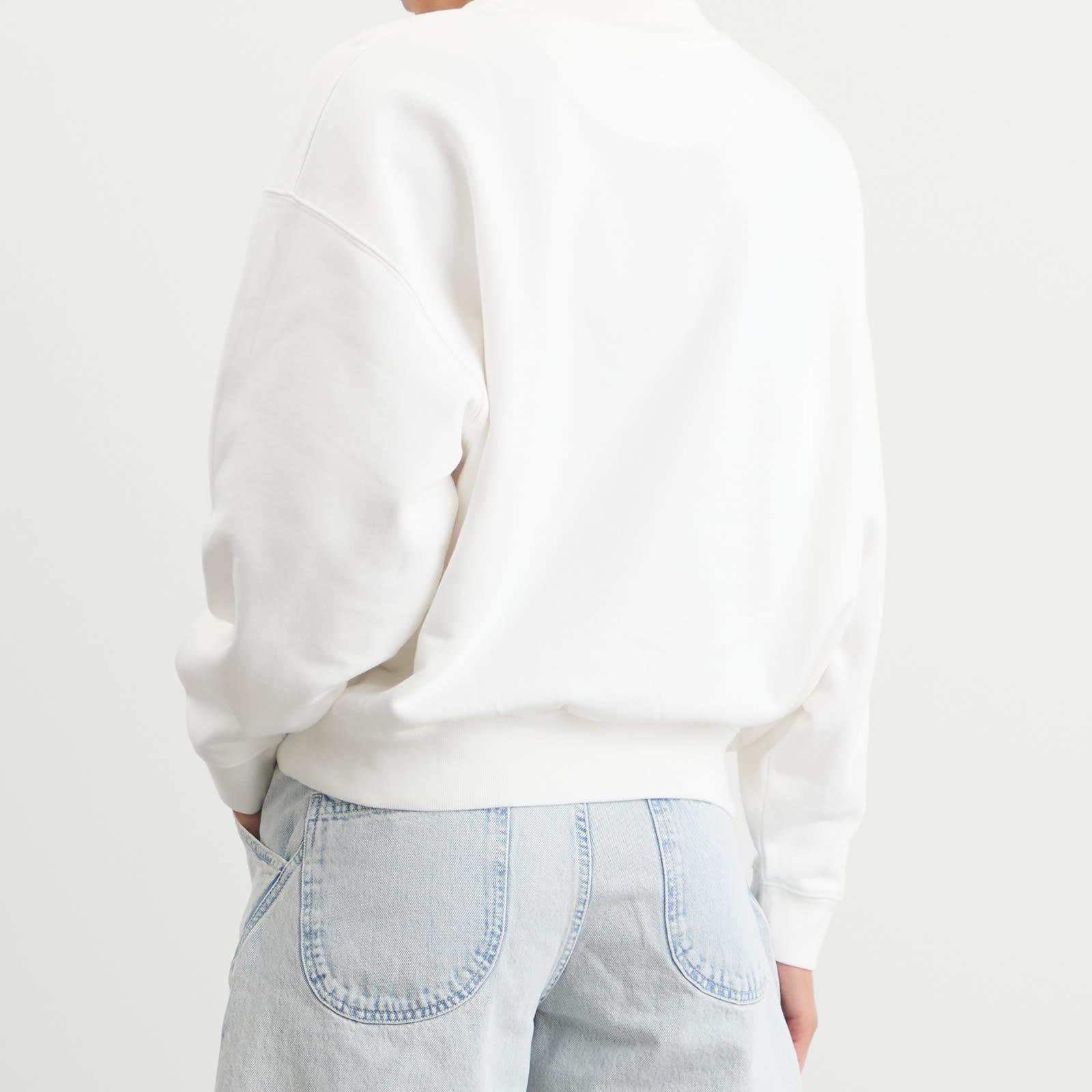 Anine Bing Jaci Los Angeles Sweatshirt in White | Lyst
