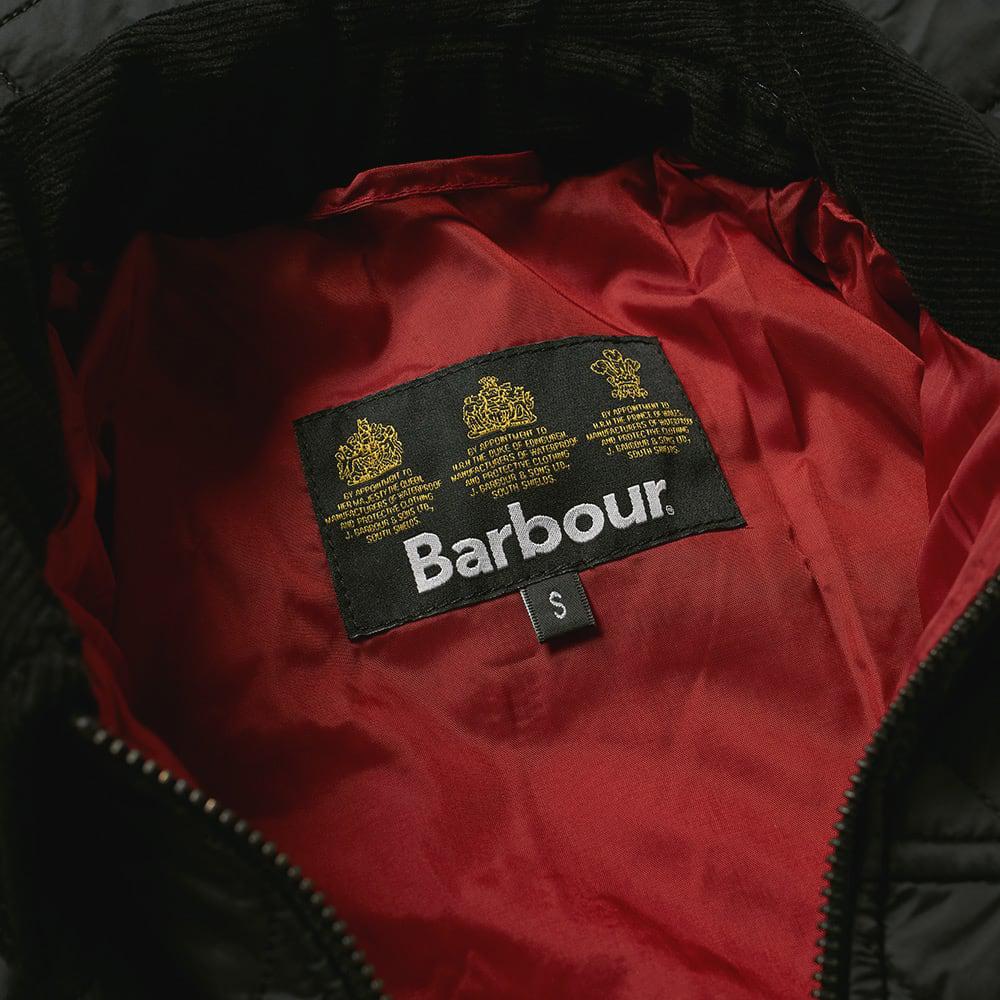 barbour trough quilted jacket