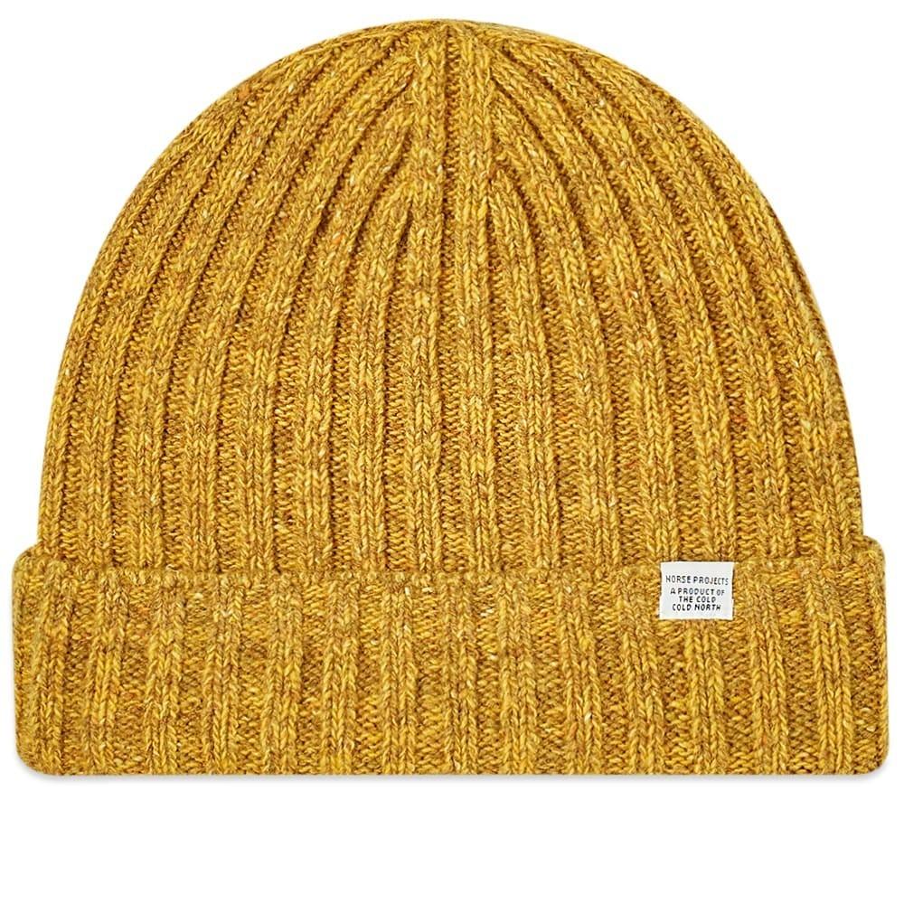 norse projects wide rib beanie