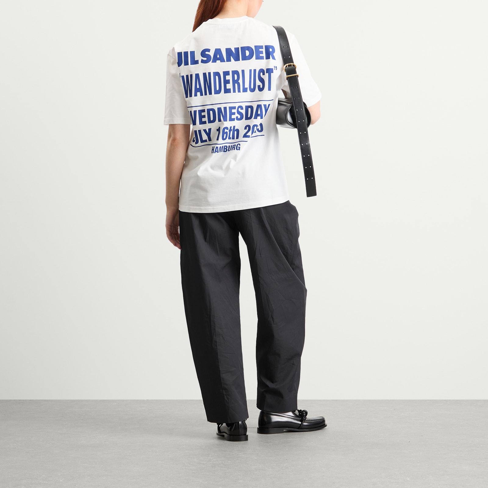 Jil Sander Wanderlust T-Shirt With Photograph Print in White | Lyst