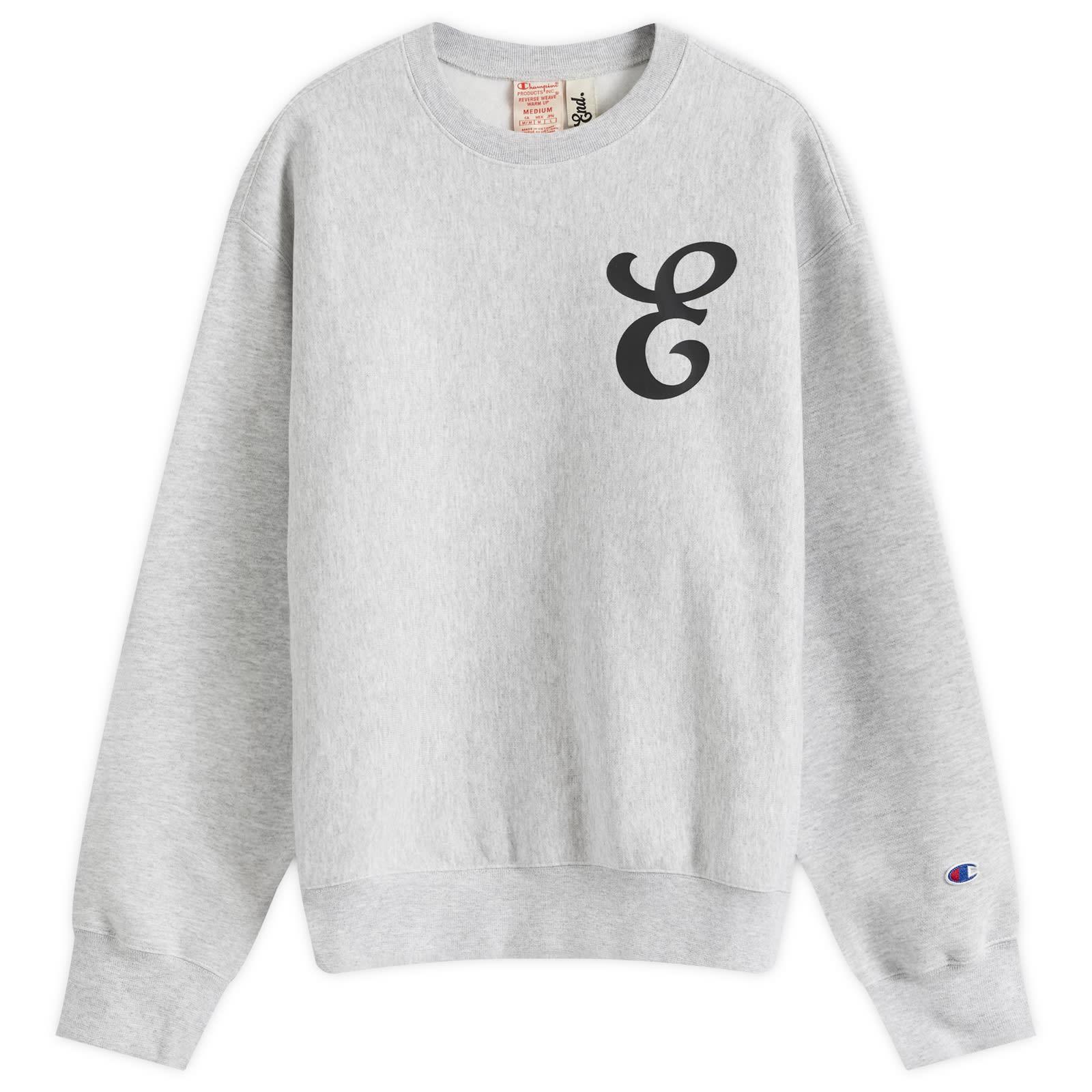 E by END. Champion For Crew Sweat in White for Men Lyst