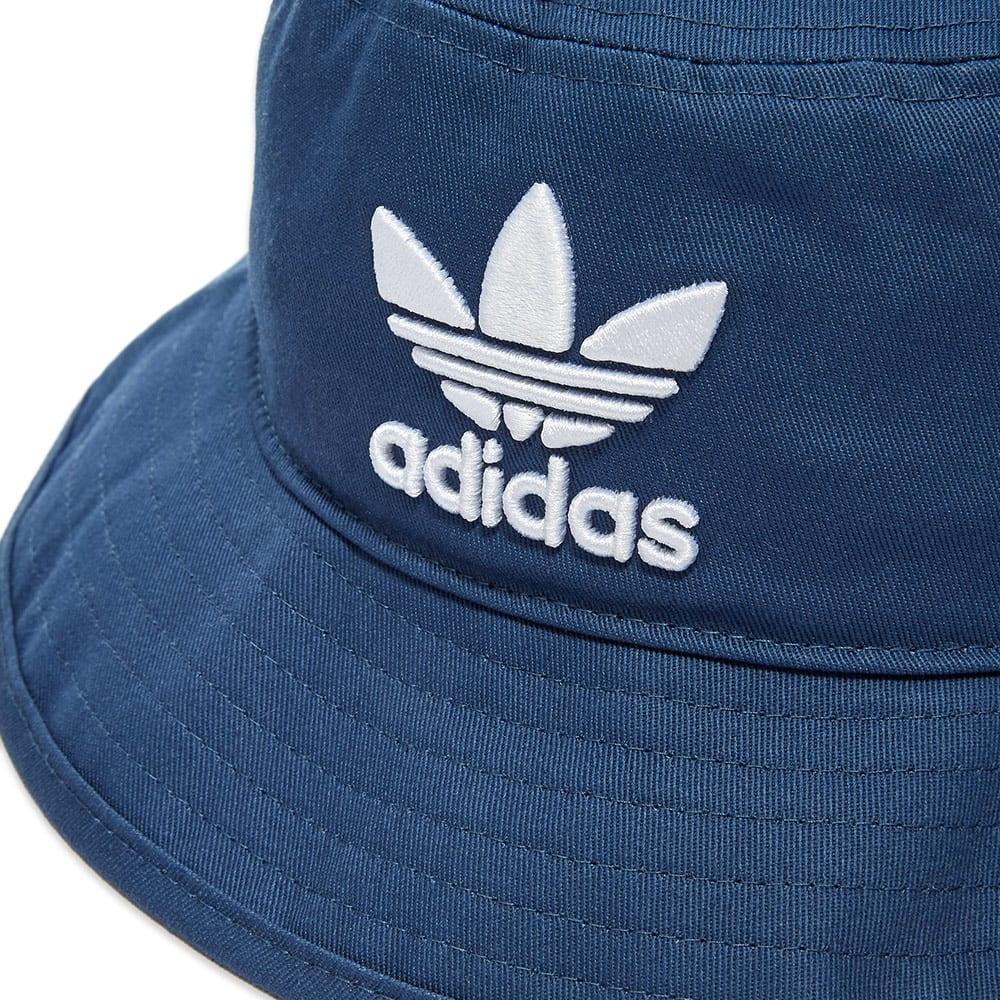 adidas Cotton Bucket Hat in Marine (Blue) for Men Lyst