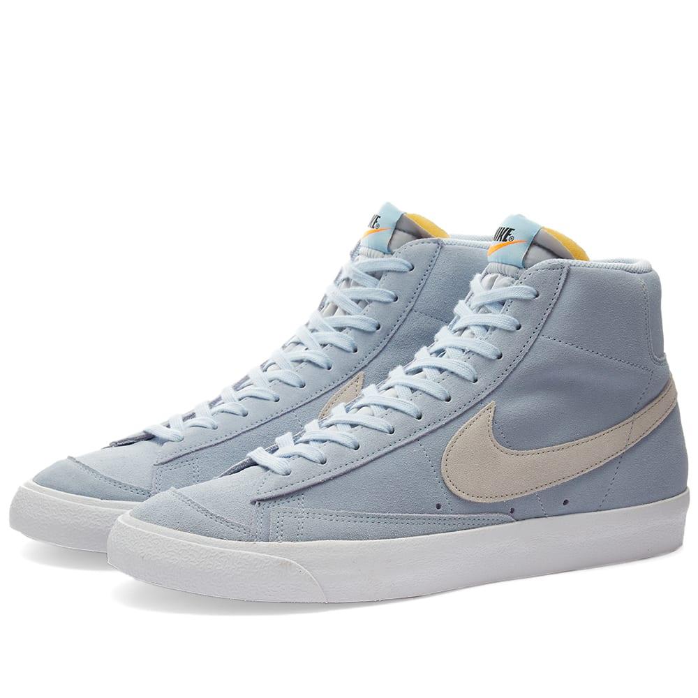 nike blazer mid suede blue