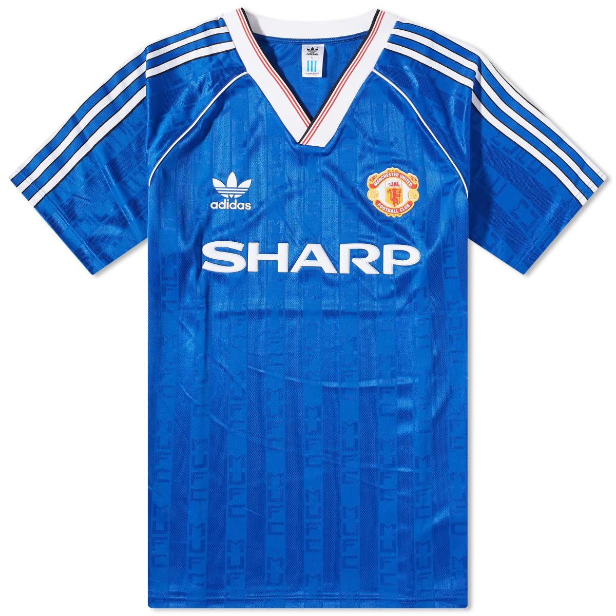 adidas Mufc 88-90 Jersey in Blue for Men | Lyst