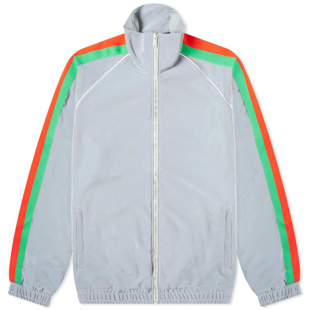 Gucci Synthetic Reflective Track Jacket in Grey (Gray) for Men - Lyst