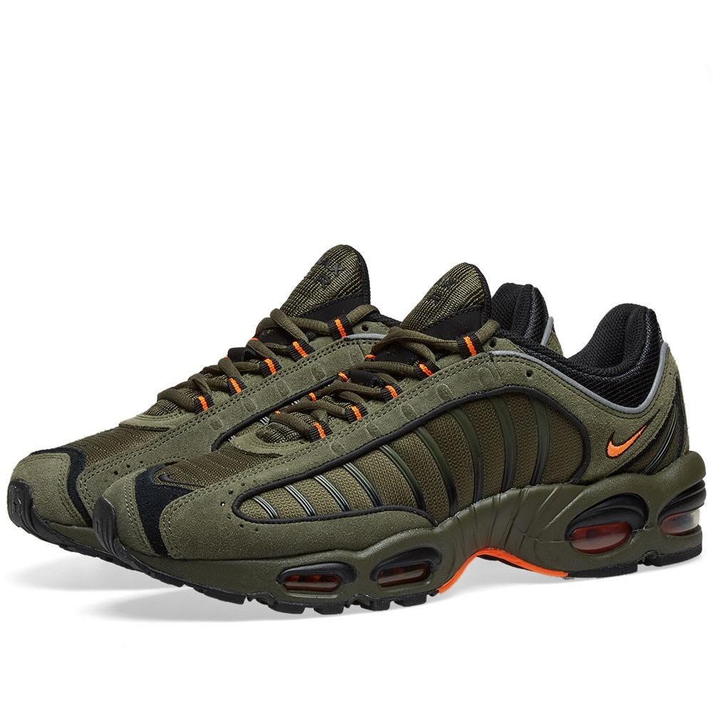 Nike Suede Air Max Tailwind Iv Se in Olive (Green) for Men | Lyst