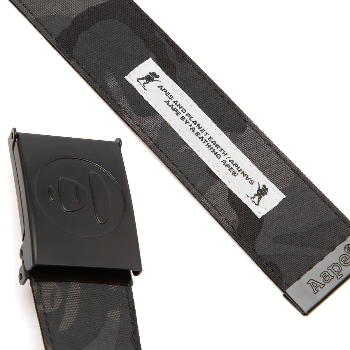 Aape By A Bathing Ape Aape Now Reversible Camo Belt in Black for